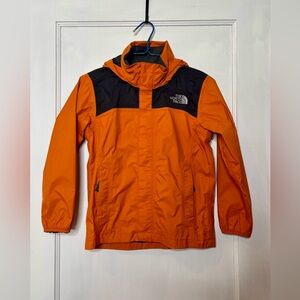 The North Face Vibrant Orange and Black Jacket